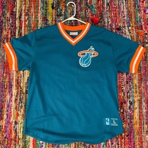 Mitchell & Ness Miami Heat Baseball Mesh
